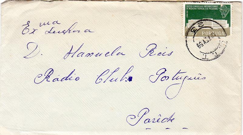 3352 v.jpg -     Lote:    3352 (verso)      Lotes pelo Correio              Descrição:         Carimbos numéricos volantes. Lote com dois sobrescritos franquiados com selos CE765 e CE839, obliterados respetivamente com carimbos numéricos "19 &mdash; Cova da Piedade" e "23 &mdash; Olival de Basto".        Carta       Valor Base:     &euro; 8,00     Valor Venda:     &euro;      